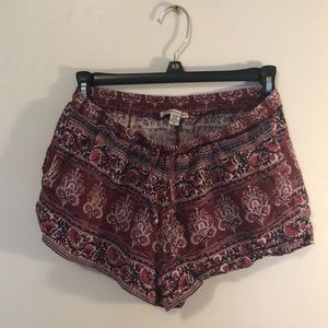 Print shorts